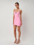 Cardi Mini Dress - Candy Pink - EFFIE KATS