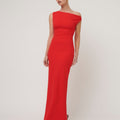 Inaya Gown - Cherry Red - EFFIE KATS