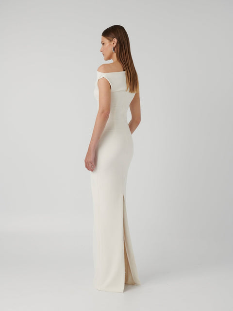 Inaya Gown - Ivory - EFFIE KATS