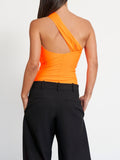 Lana Bodysuit - Neon Orange - EFFIE KATS