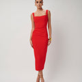 Marbella Dress - Cherry Red - EFFIE KATS