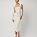 Marbella Dress - Ivory - EFFIE KATS