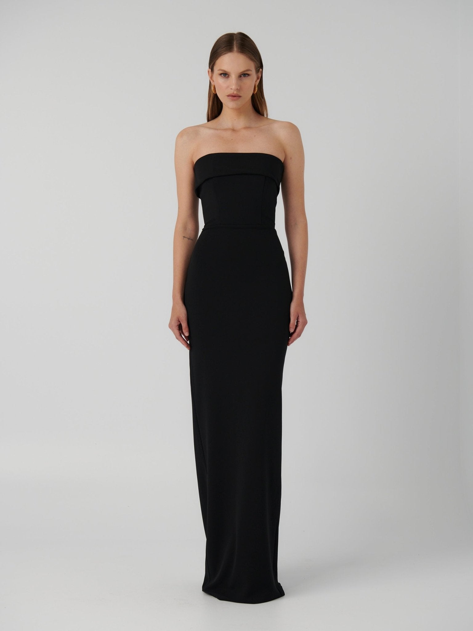 MONROE GOWN - BLACK - EFFIE KATS