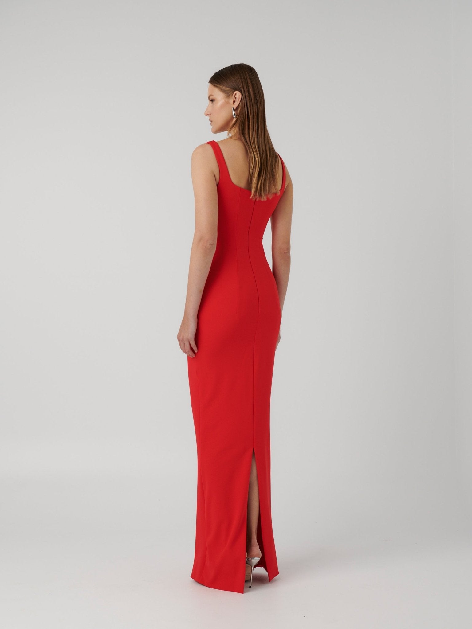 Natalya Gown - Cherry Red - EFFIE KATS