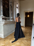 Venezia Gown - Black - EFFIE KATS